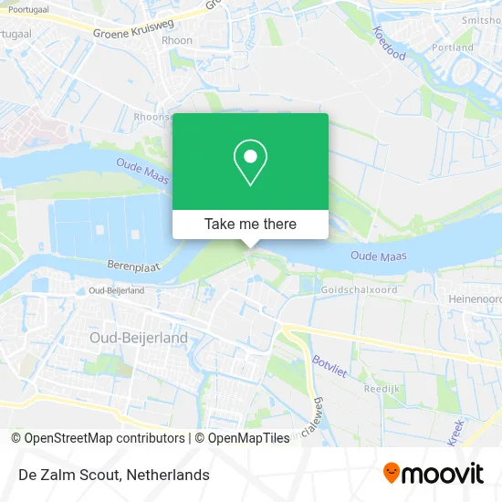 De Zalm Scout map