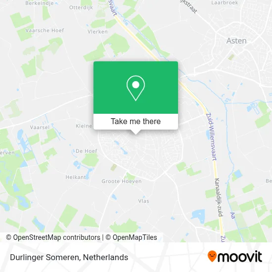Durlinger Someren map