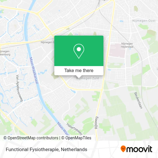 Functional Fysiotherapie map
