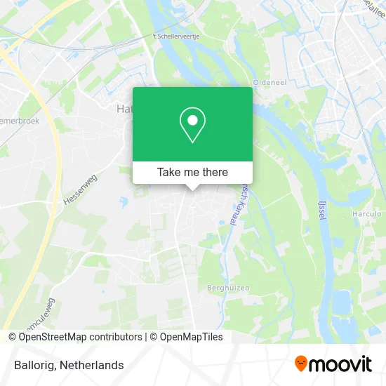 Ballorig map