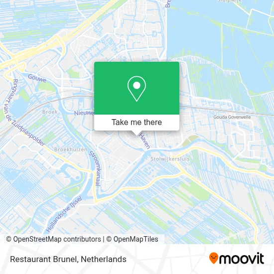 Restaurant Brunel map