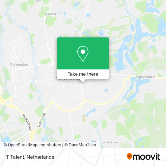 T Talent map