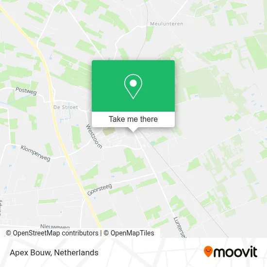 Apex Bouw map
