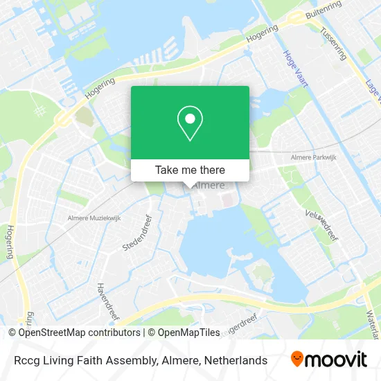 Rccg Living Faith Assembly, Almere map