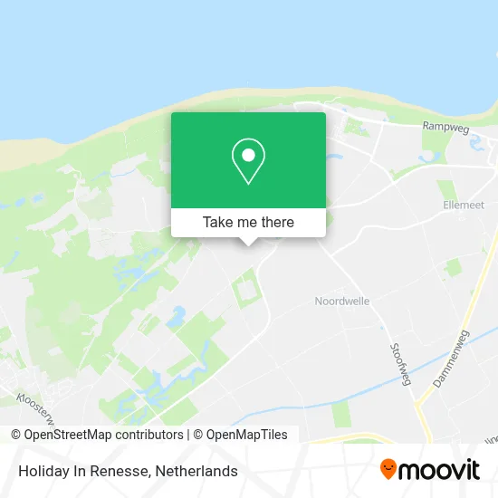 Holiday In Renesse map
