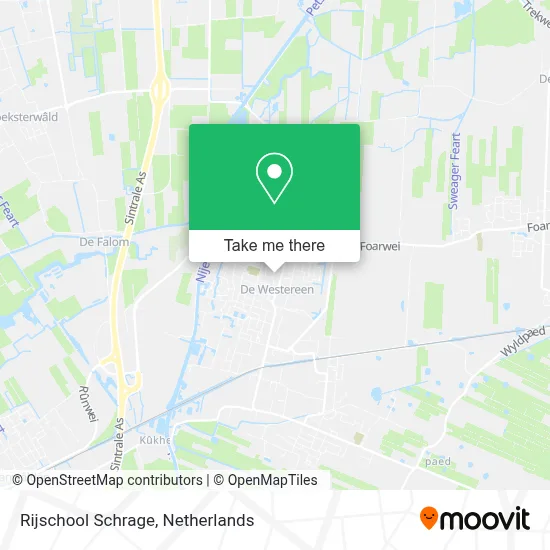 Rijschool Schrage map