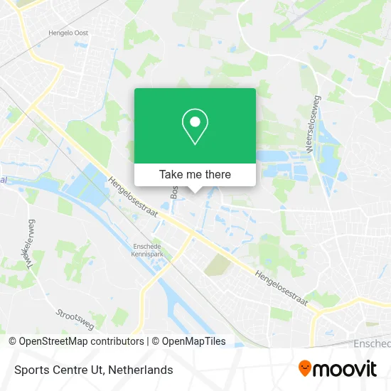 Sports Centre Ut map