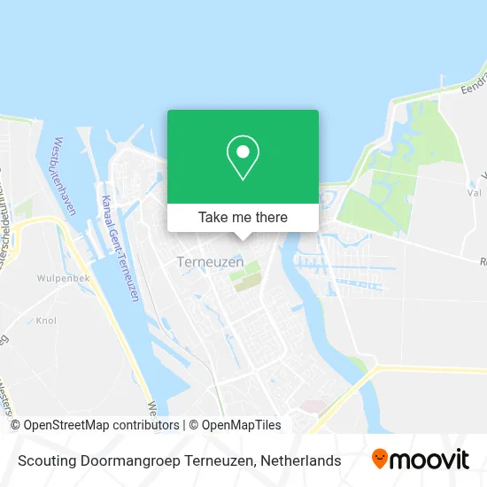 Scouting Doormangroep Terneuzen map
