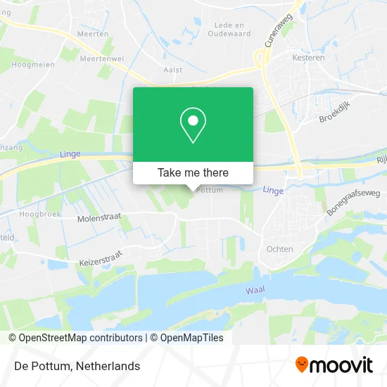 De Pottum map