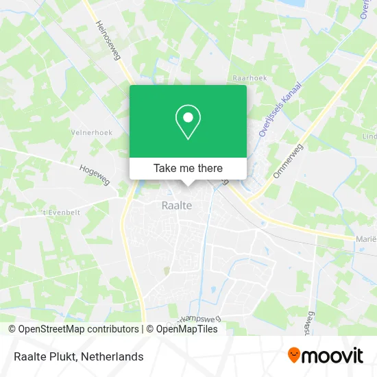 Raalte Plukt map