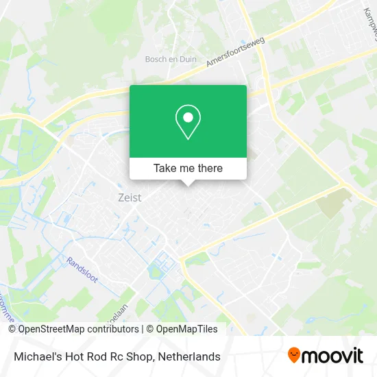 Michael's Hot Rod Rc Shop map