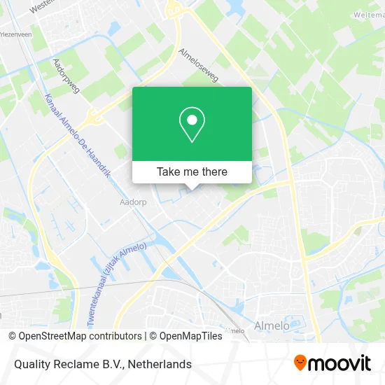 Quality Reclame B.V. map