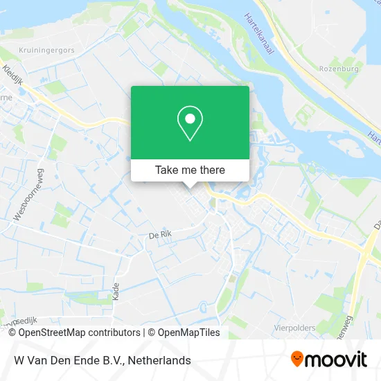 W Van Den Ende B.V. map