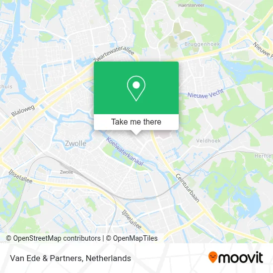 Van Ede & Partners map