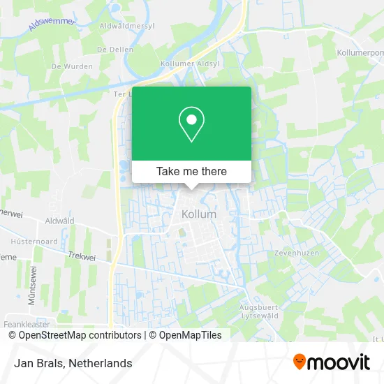 Jan Brals map