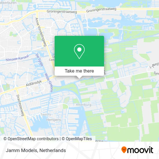 Jamm Models map