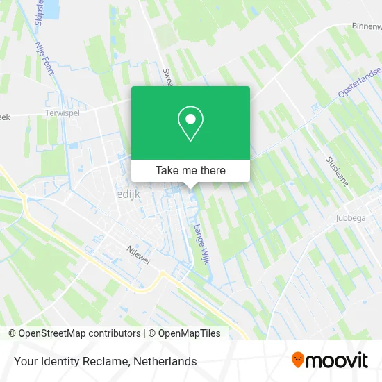 Your Identity Reclame map