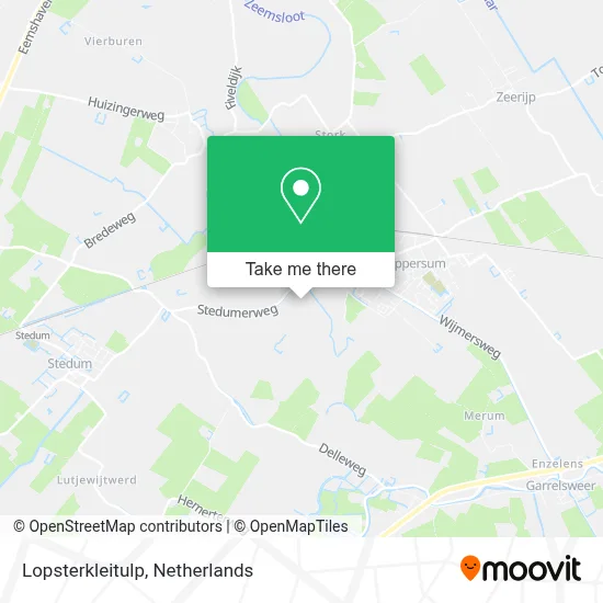Lopsterkleitulp map