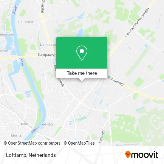 Loftlamp map