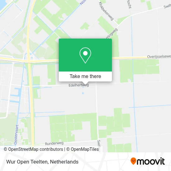 Wur Open Teelten map