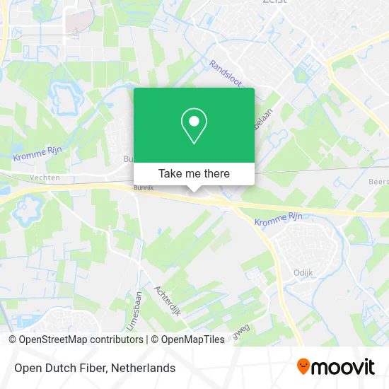 Open Dutch Fiber map
