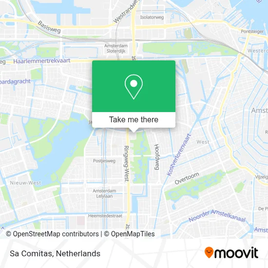 Sa Comitas map