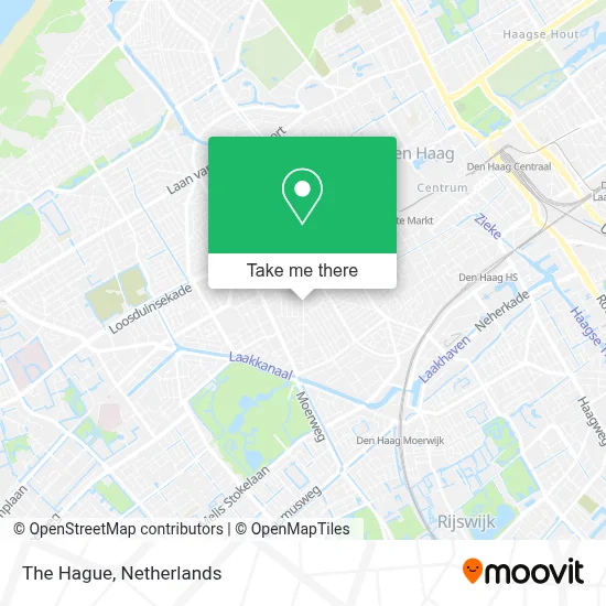 Den Haag map
