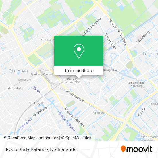 Fysio Body Balance map