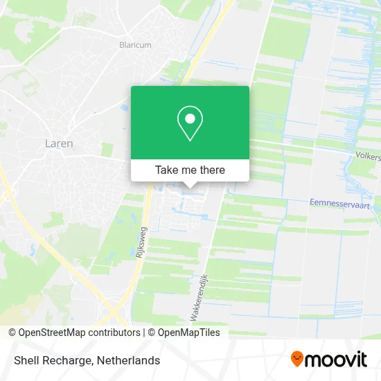 Shell Recharge map