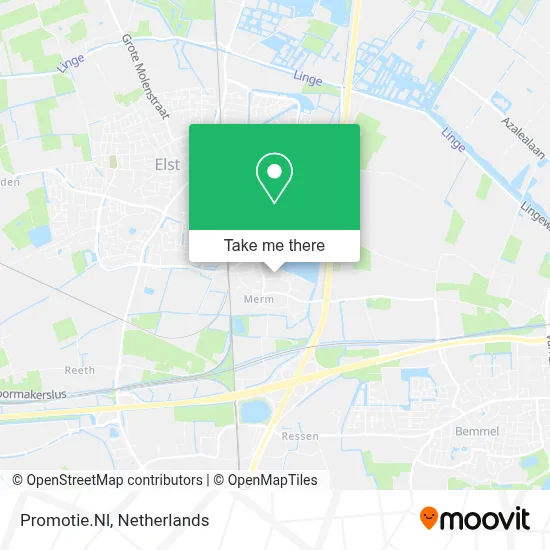 Promotie.Nl map