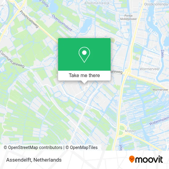 Assendelft map