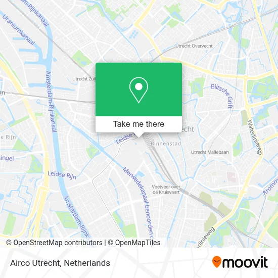 Airco Utrecht map