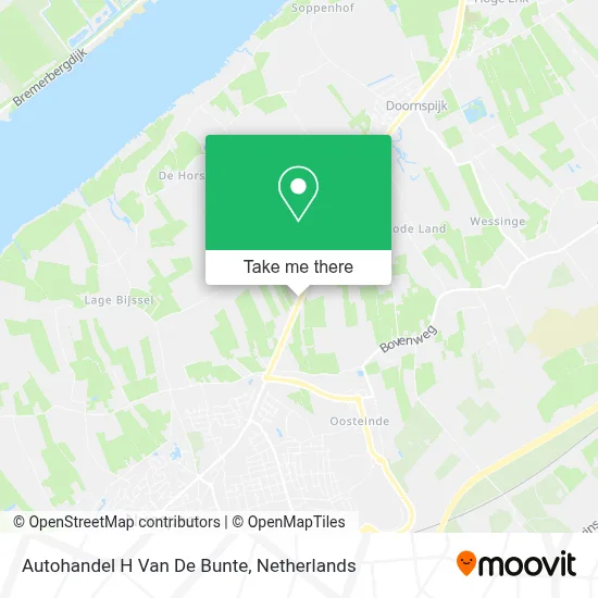 Autohandel H Van De Bunte map