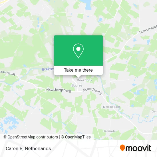Caren B map