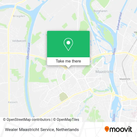 Wealer Maastricht Service map