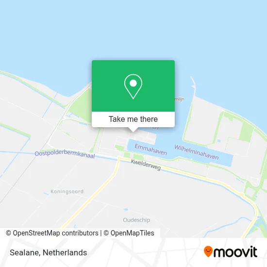 Sealane map
