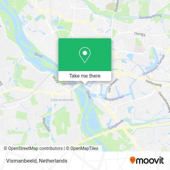 Vismanbeeld map