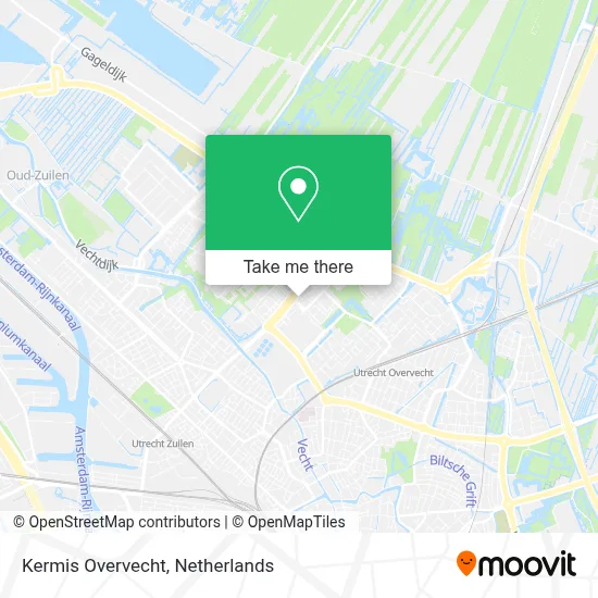 Kermis Overvecht map