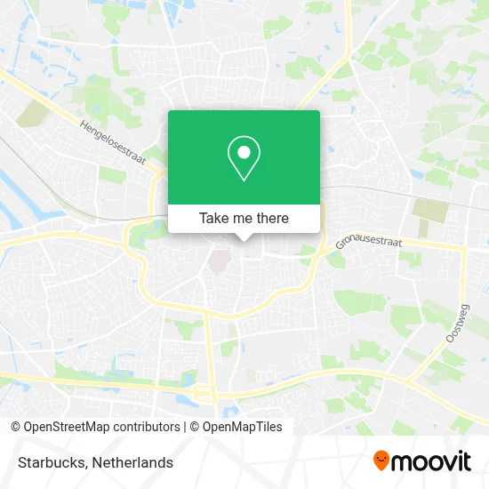 Starbucks map