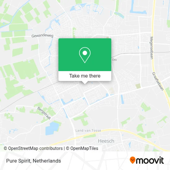 Pure Spirit map