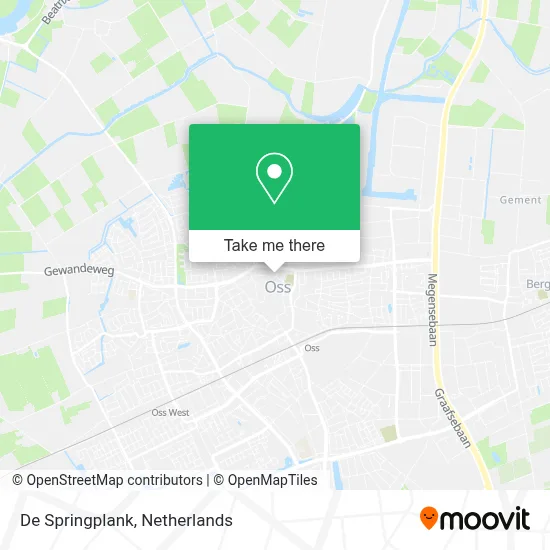 De Springplank Karte