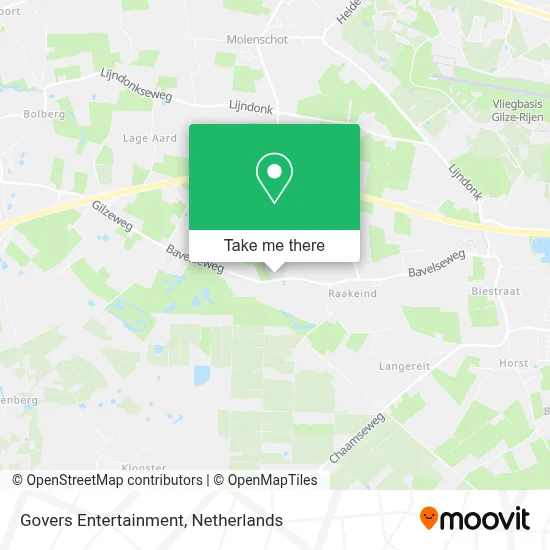 Govers Entertainment Karte