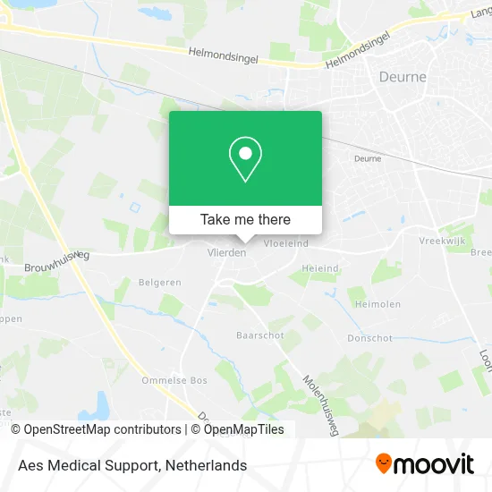 Aes Medical Support map