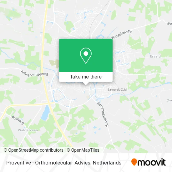 Proventive - Orthomoleculair Advies map