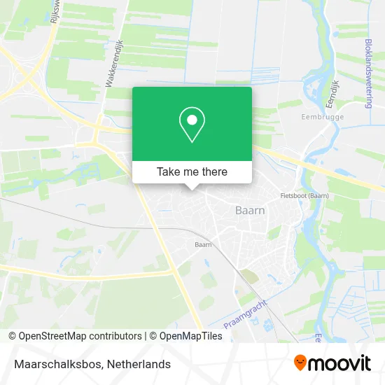 Maarschalksbos map