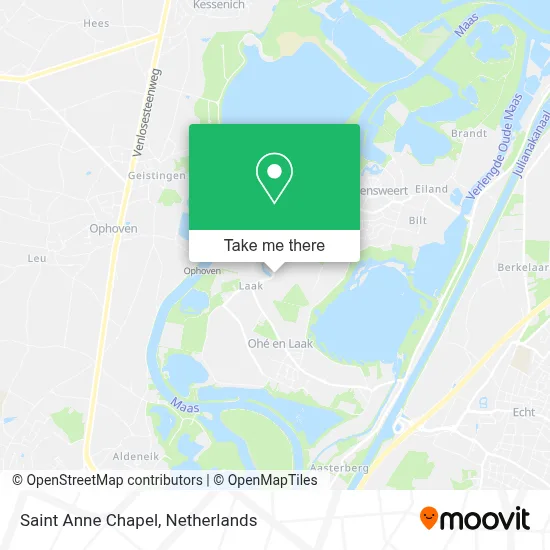 Saint Anne Chapel map