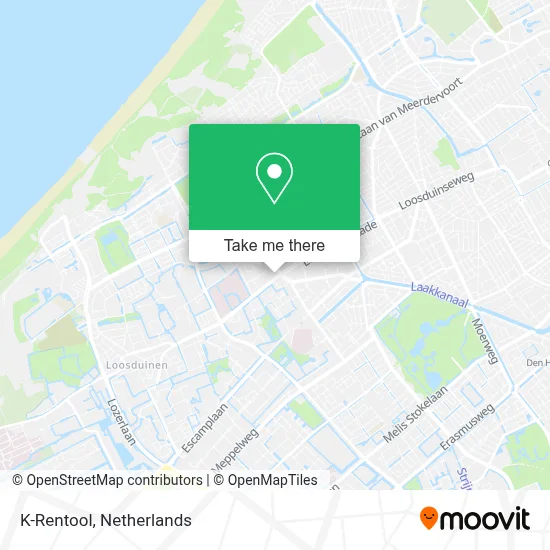 K-Rentool map