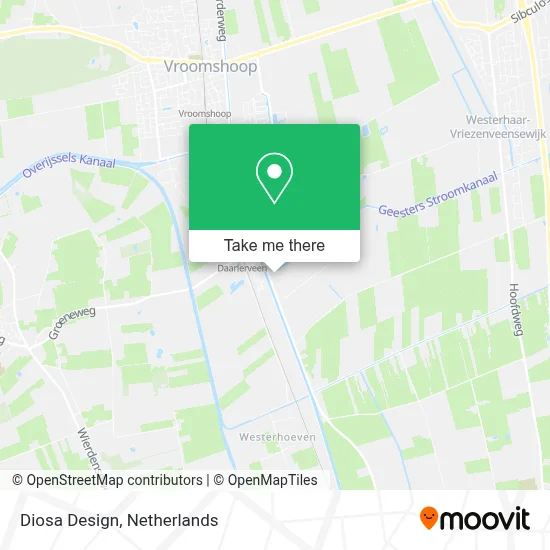 Diosa Design map