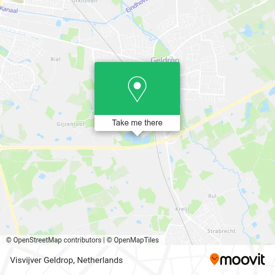Visvijver Geldrop map