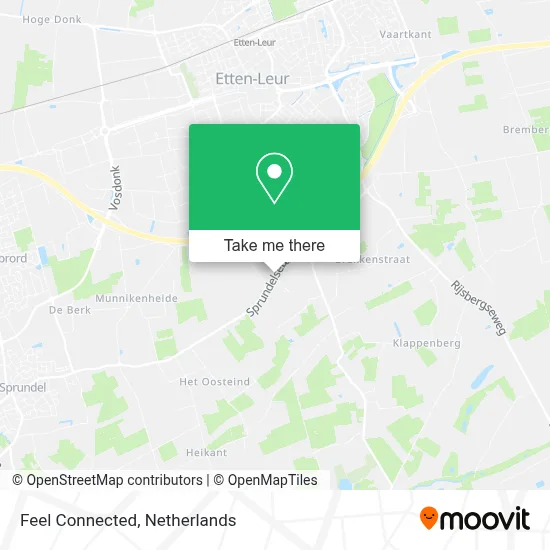 Feel Connected map